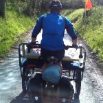 Uphill Struggle by Rickshaw