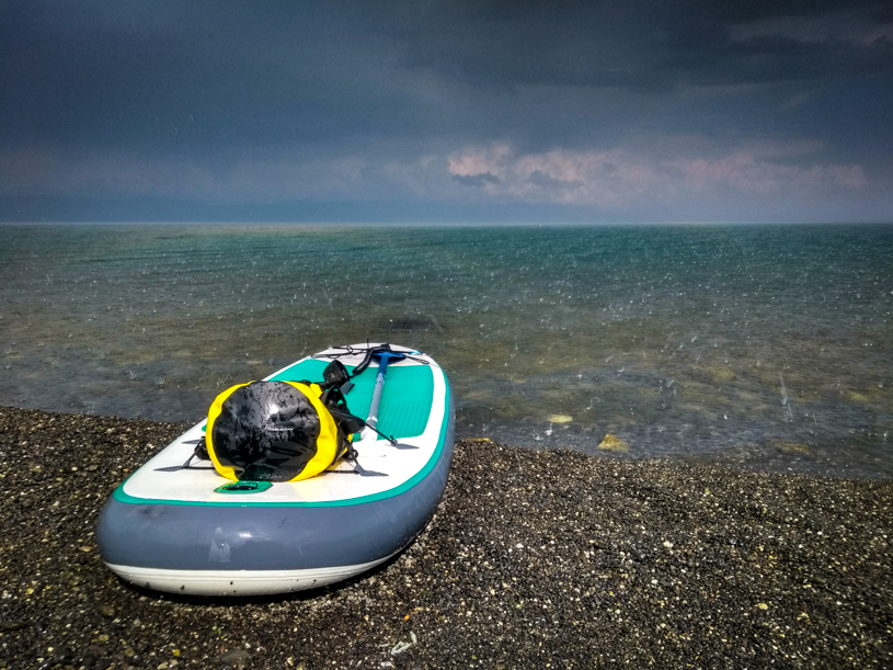 Paddling the Largest Lake in the Caucasus