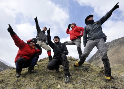 Celebrating in the Altai (Photo: David Tett)