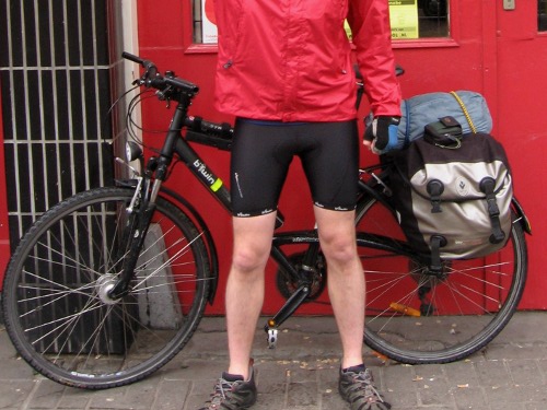 8 strange situations in which I've found myself wearing lycra