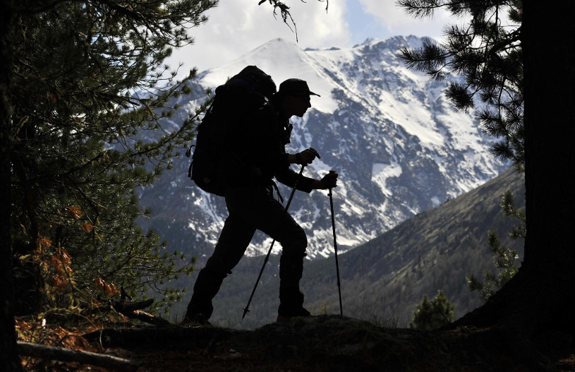 Climbing in the Russian Altai