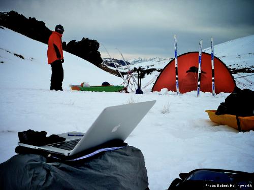 An expedition but no one's blogging (Photo: Robert Hollingworth)