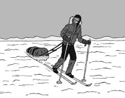 How To Get To The South Pole (Illustration: www.jimshannon.net)