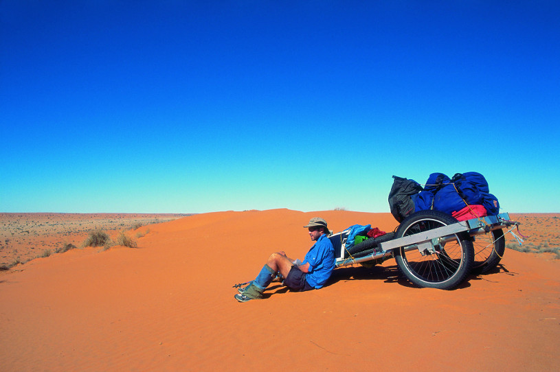 Lucas Trihey's desert cart: The Paddy Wagon