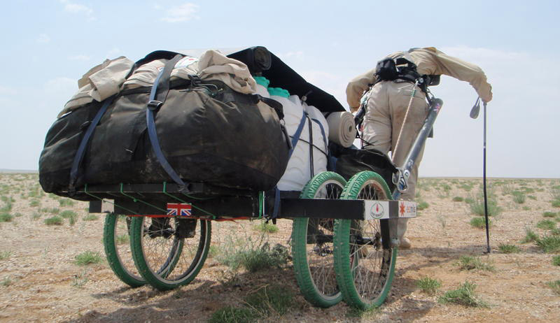 Ripley Davenport's desert cart: Molly