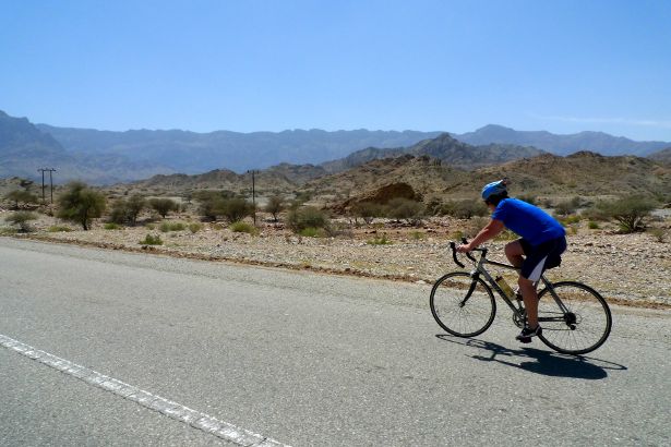 Cycling out of Muscat