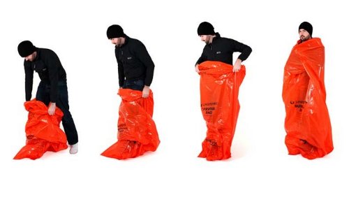 Orange Survival Bag