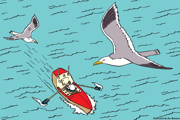 How to Row an Ocean (Illustration by Jim Shannon)