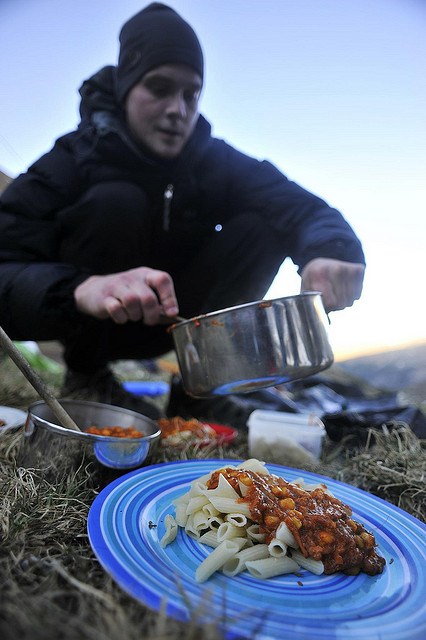 Dinner in the Altai