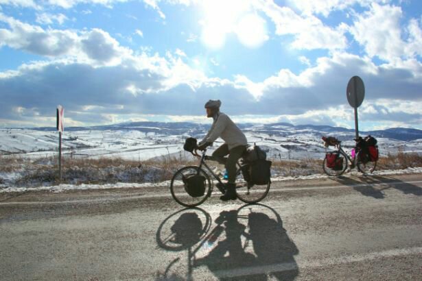 Cycling in a Turkish Winter