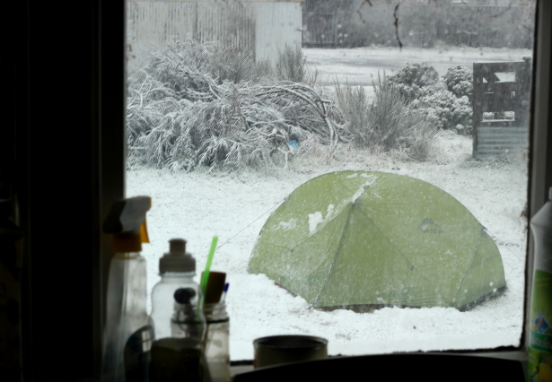 snowytent