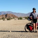 Cycling in Mojave Desert