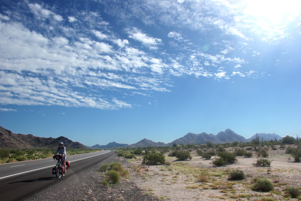 Big skies in the Sonoran Desert