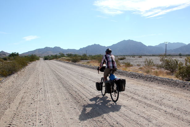 Cycling in the Arizona desert