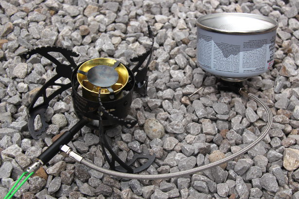 Optimus: Polaris Optifuel Stove - Four Season Gas Mode