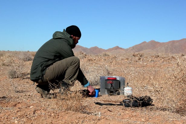 Campsite Cooking in Iran