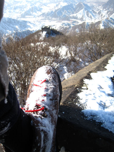 Walking the Great Wall in Winter