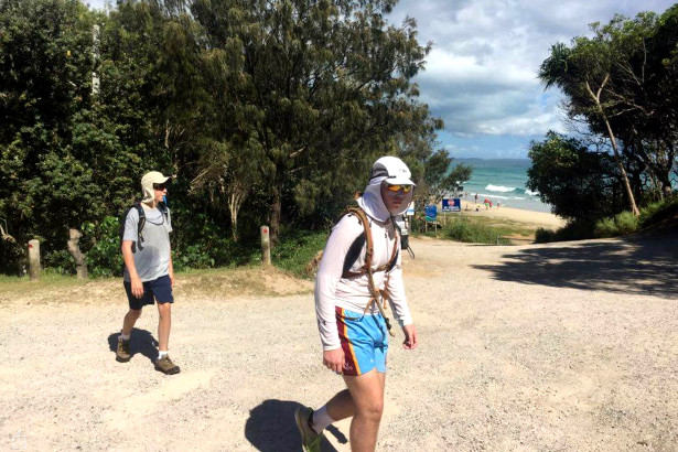 Crossing Stradbroke Island