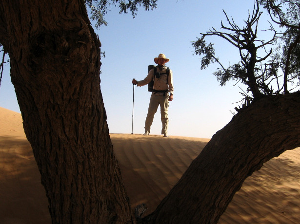 Posing in the Wahiba Sands