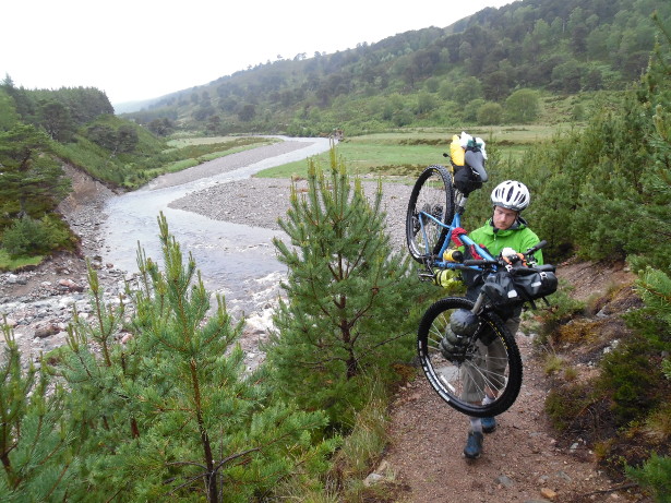 Bikepacking across the Cairngorms