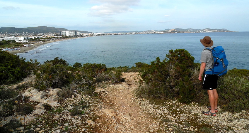 Walking Across Ibiza