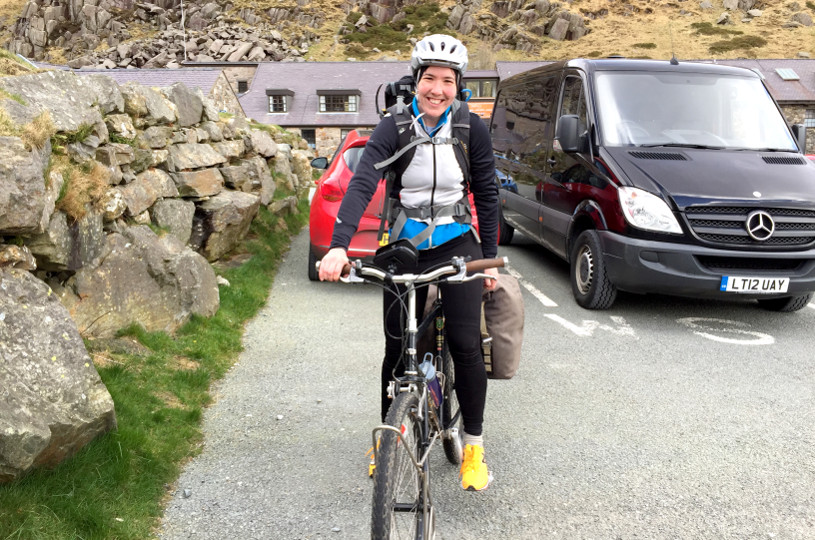 Heather Jones - Cycling the Welsh Three Peaks