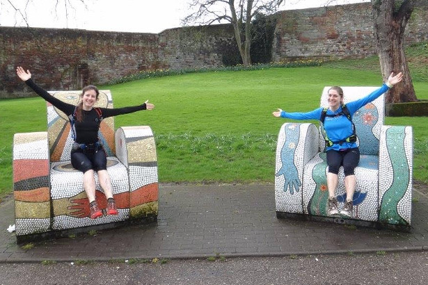 Lisa & Libby - Cycling and running the Munros