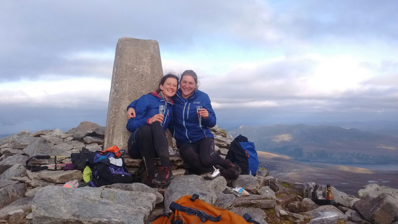 Running the Scottish Munros - Libby Kerr and Lisa Trollope