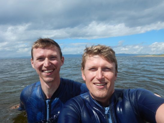 Richard & Ed Shawcross-March - Arran Triathlon