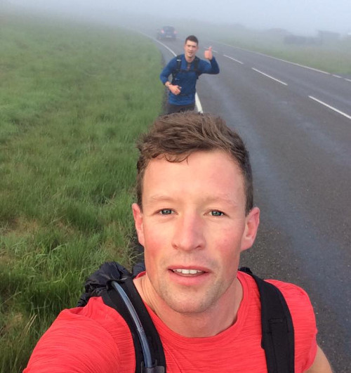 George Shelton - Running the Isle of Man TT route