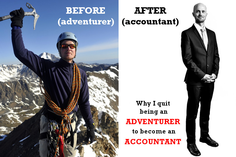 Why I Quit Being an Adventurer to Become an Accountant