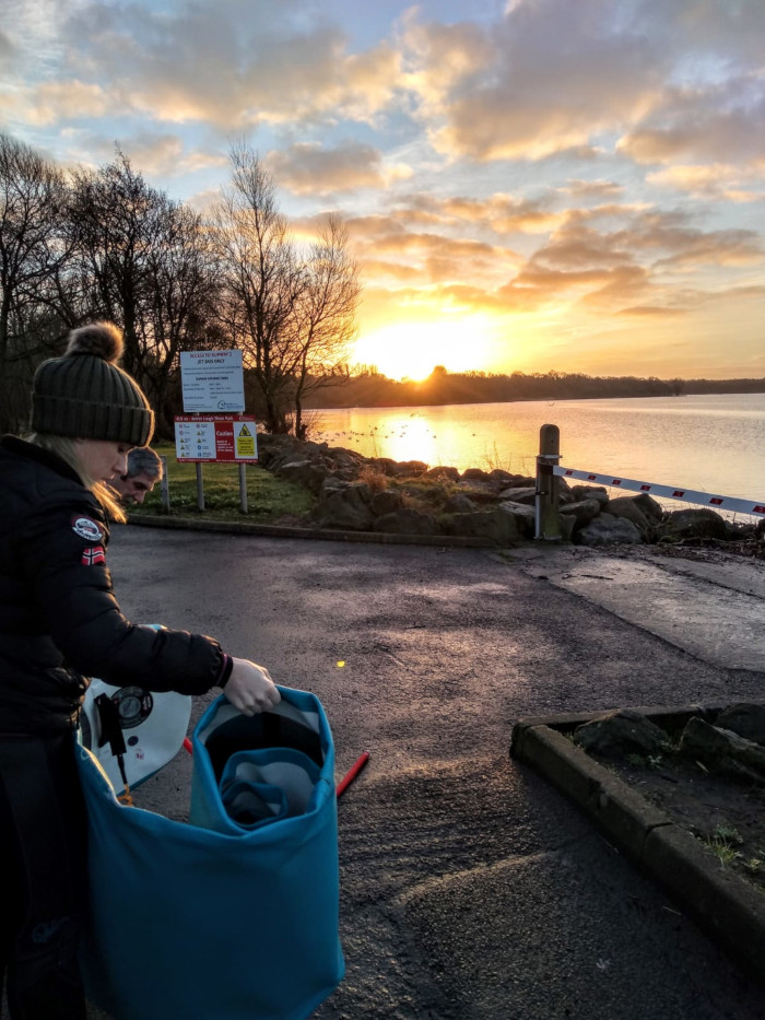 Joanne McCallum - SUP Lough Neagh - Day 3 Sunrise