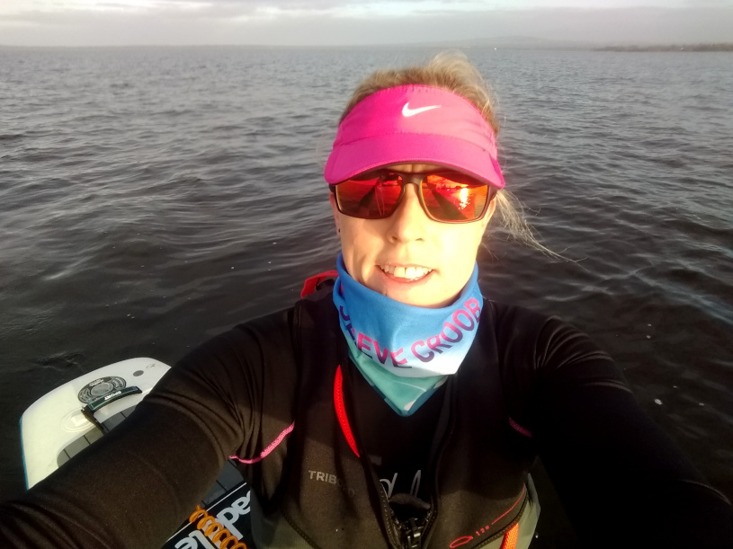 Joanne McCallum - SUP Lough Neagh - Selfie