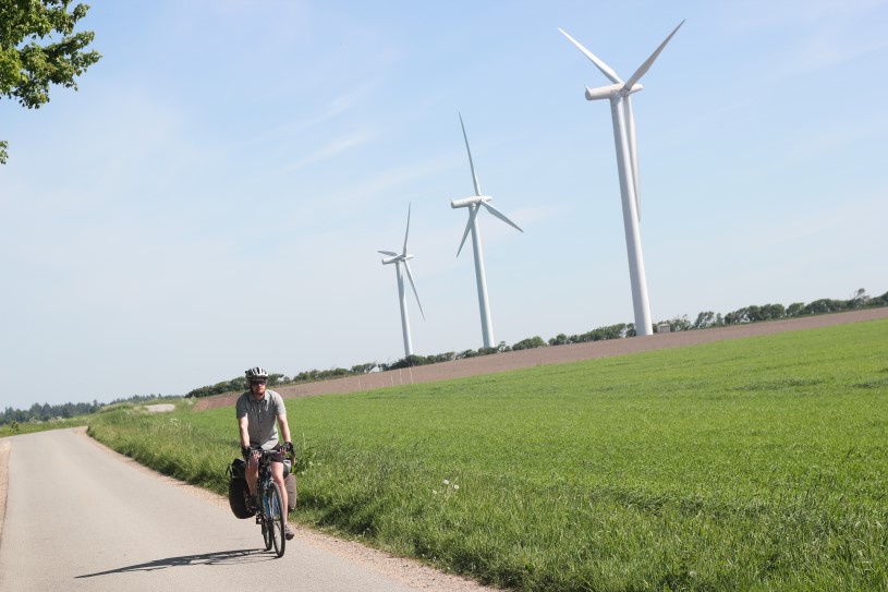 Cycling Denmark while pregnant