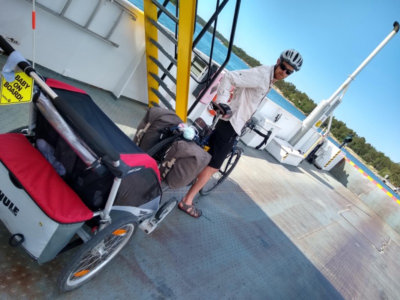 Cycling the Baltics and Aland Islands with a baby