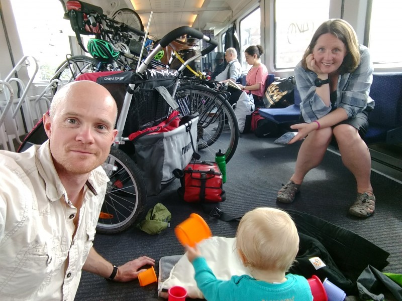 Cycling the Baltics and Aland Islands with a baby