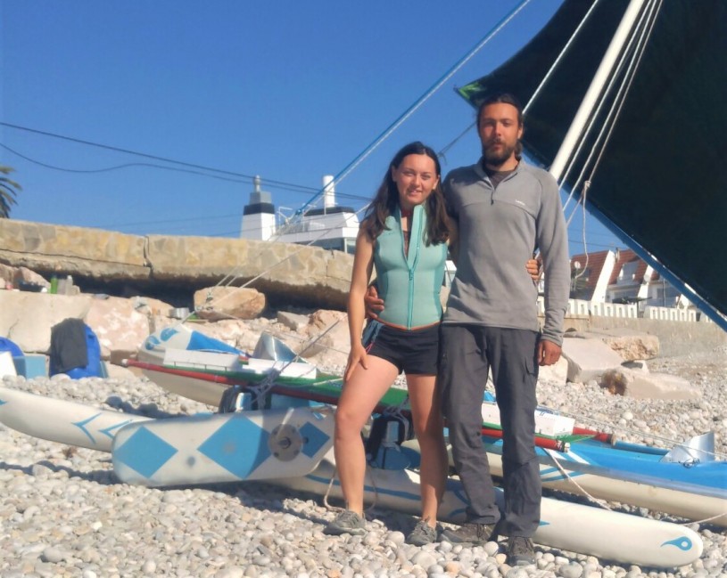 Gina Slevinsky & Martin Malezic - Sailing Spain to Morocco