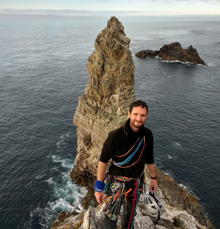 Steve Le Feuvre - Climbing Scottish sea stacks