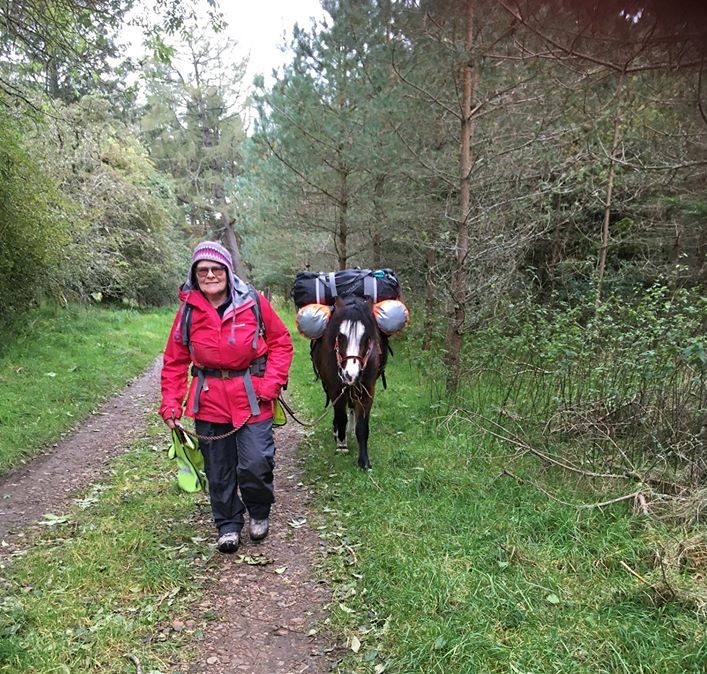 Sue Manning - Scotland with a Pack Pony