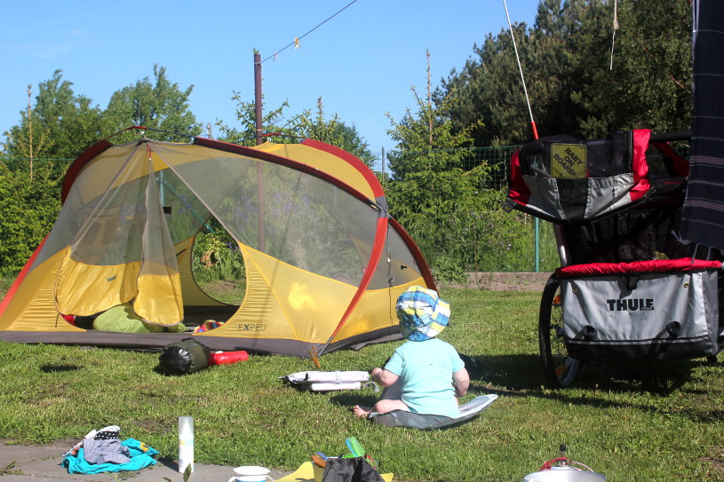 Cycling the Baltics and Aland Islands with a baby