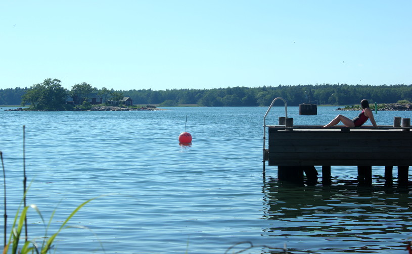 Cycling the Baltics and Aland Islands with a baby