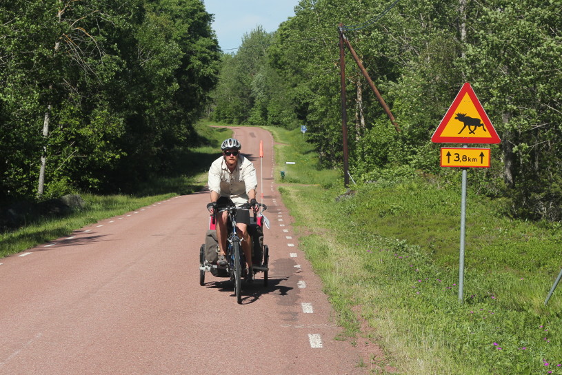 Cycling the Baltics and Aland Islands with a baby