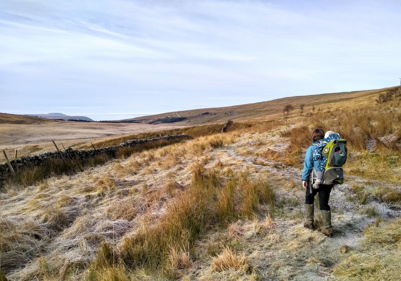 Walking the Dales Way with a Baby