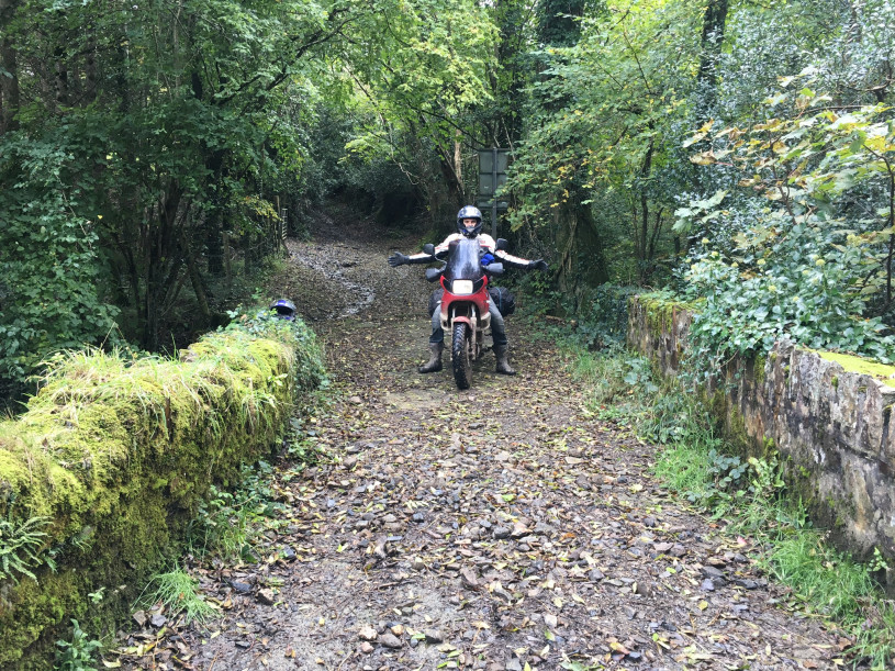 Alasdair Gorniak motorbike Great Western Trail