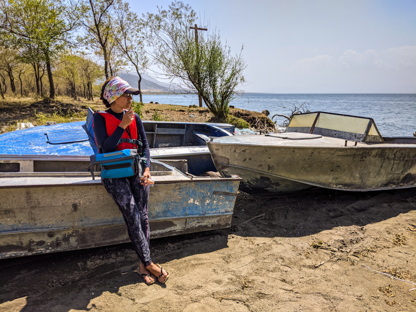 Tenny Adamian - SUP Lake Sevan