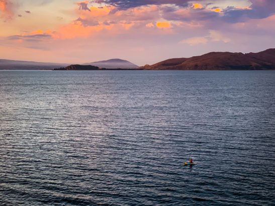 Tenny Adamian - SUP Lake Sevan