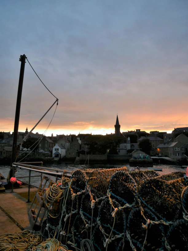 Stromness lobster pots