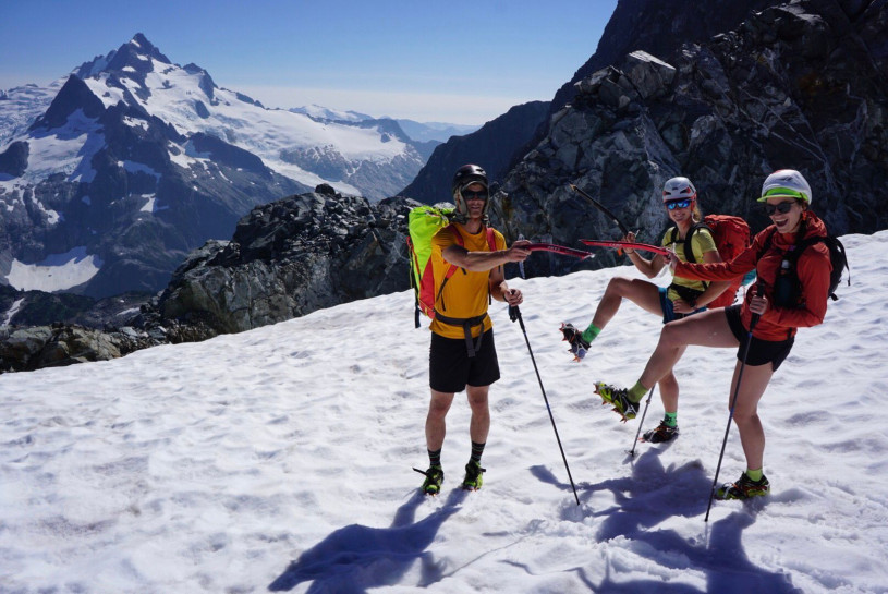 Traversing Mount Tantalus